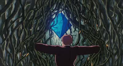 Βehοld the giant crystal! - Castle in the Sky