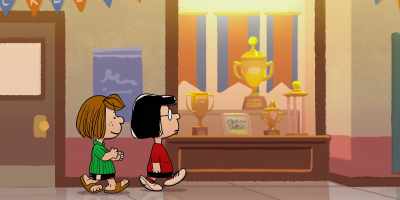 Behold,
the Pinecrest Elementary School Cup. - Snoopy Presents: One-of-a-Kind Marcie