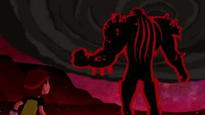 Behold the power of
the AntiTrix, fully unleashed! - Ben 10 vs  the Universe: The Movie