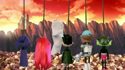 Behold the Puppet Wizard. - Teen Titans Go!