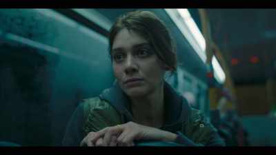 Beige coat, three-quarter length - The Killing Kind