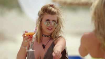 Being a bit sort of offish. - Love Island