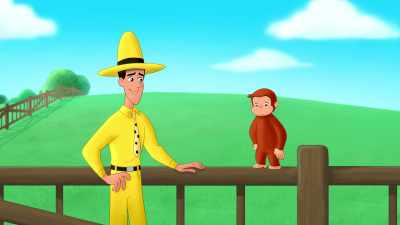 Being a cowboy is
hard work, George. - Curious George: Go West, Go Wild