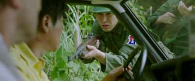 Being a foreigner won't
save you. Get out. - A Taxi Driver