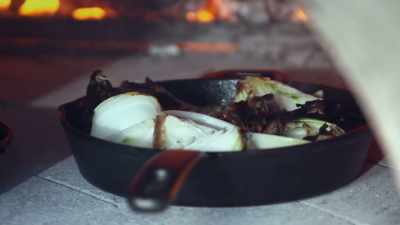 Being able to cook at
such a high temperature - Chopped Next Gen