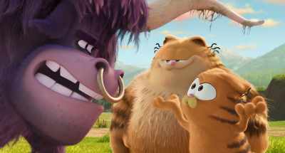 Being able to grab
the pebble could be - The Garfield Movie