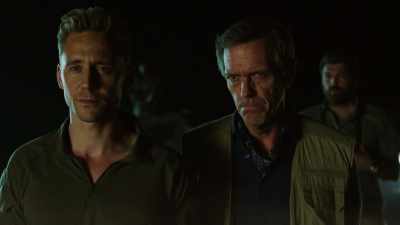 Being down there
with burnt cork
on your face, - The Night Manager