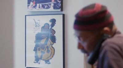 Being glad that I'm
seeing it standing up. - Ron Carter: Finding the Right Notes