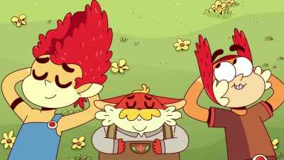 Being out here,
laying on the grass, - ThunderCats Roar