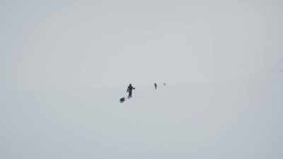 - Being out in the glacier
on a cloudy day - Edge of the Earth