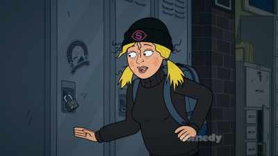 Being used to secure
a door made of tin. - Corner Gas Animated