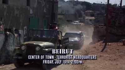 BEIRUT, CENTRE OF TOWN -
TERRORIST HEADQUARTERS - The Delta Force