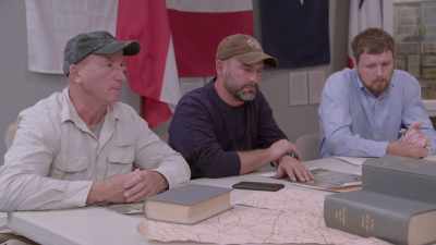 Believe it or not, we found
a silver Confederate coin. - The Curse of Civil War Gold
