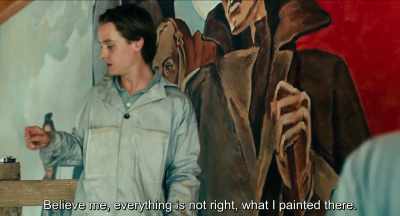 Believe me, it's all wrong,
what I painted there.
. - Never Look Away