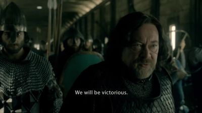 (Bell continues ringing) - Vikings