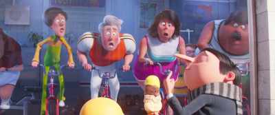 - [bell dings]
- ♪ I'm having a bad, bad day - Minions: The Rise of Gru