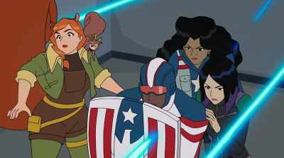 (BELL DINGS) - Marvel Rising: Secret Warriors