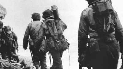 Bell: For days after
the initial raid of d-day, - Secret Nazi Ruins