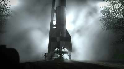 Bell: Hitler sees the v-2
as his vengeance weapon. - Secret Nazi Ruins