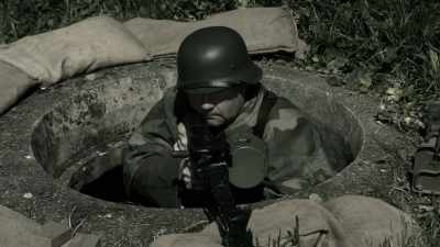 Bell: It's got
machine gun positions, - Secret Nazi Ruins