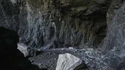 Bell: Now, there are
volcanic tunnelways - Secret Nazi Ruins