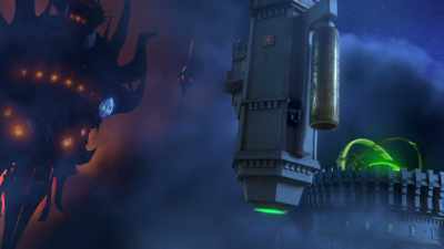 -[bell ringing]
-[all gasp] - Wizards: Tales of Arcadia