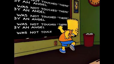 (bell ringing) - The Simpsons