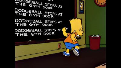 (bell ringing) - The Simpsons