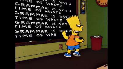 (bell ringing) - The Simpsons