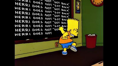 (bell ringing) - The Simpsons