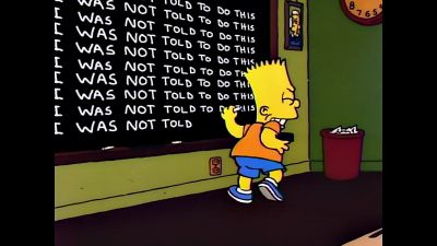 (bell ringing) - The Simpsons