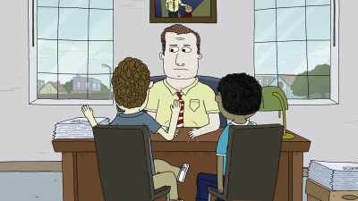 [bell rings] - Ten Year Old Tom