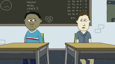 [bell rings] - Ten Year Old Tom
