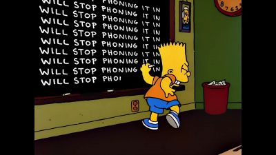 (bell rings) - The Simpsons