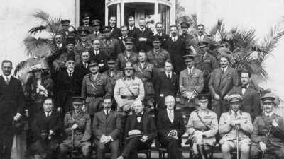 Bell stands firmly
between British Imperialism - Tales From The Explorers Club