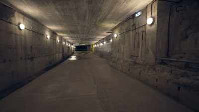 Bell: To feed this construction
that was so concrete hungry, - Secret Nazi Ruins