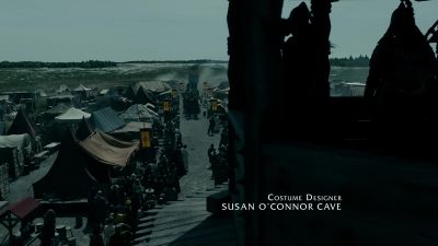 - [bell tolling]
- [people chattering] - Vikings