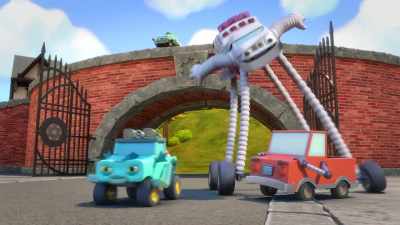 [bell tolling] - Mighty Monsterwheelies