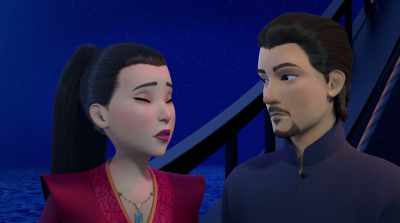 Below deck. Out of sight. - The Swan Princess: A Royal Wedding