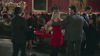 Below mistletoe - Christmas in Pine Valley