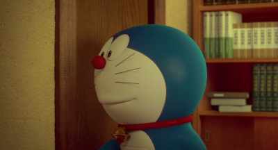 Belum ada lecet di pilarnya. - Stand by Me Doraemon 2
