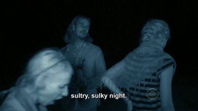 Bem, é uma noite escura, quente. - Survivor