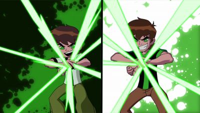 >> ♪ BEN 10 ♪
>> ♪ HE'S A KID, AND HE WANTS TO - Ben 10: Omniverse