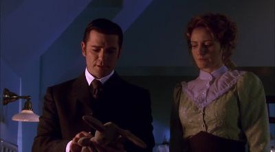 Ben Digiorno's stuffed rabbit. - Murdoch Mysteries