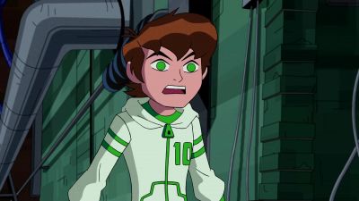 >> Ben: [ GRUNTING ]
HA, I DON'T THINK WE'VE BEEN - Ben 10: Omniverse