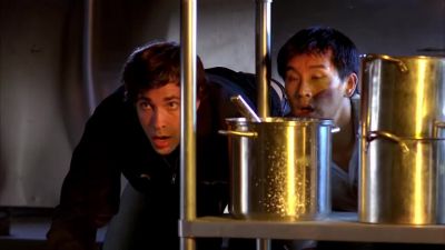 Ben Lo Pan's getting away. - Chuck