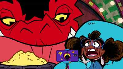 BEN: See how soft that is? - Marvel's Moon Girl and Devil Dinosaur