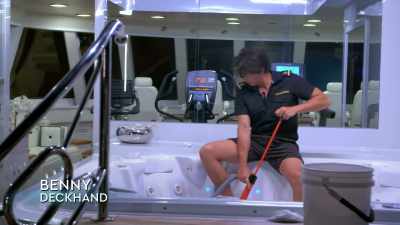 Ben, you'’re good to go to bed
in five - Below Deck Down Under