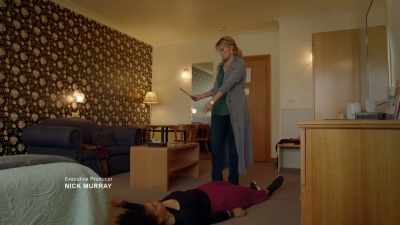 Bend this leg.
Head to the left. - My Life Is Murder