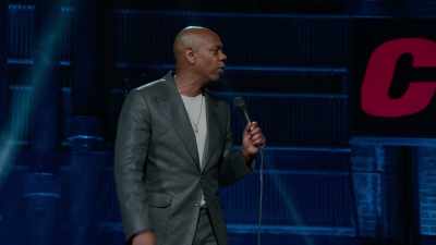 Benign talk, nothing to it.
And all of a sudden - Dave Chappelle: The Closer